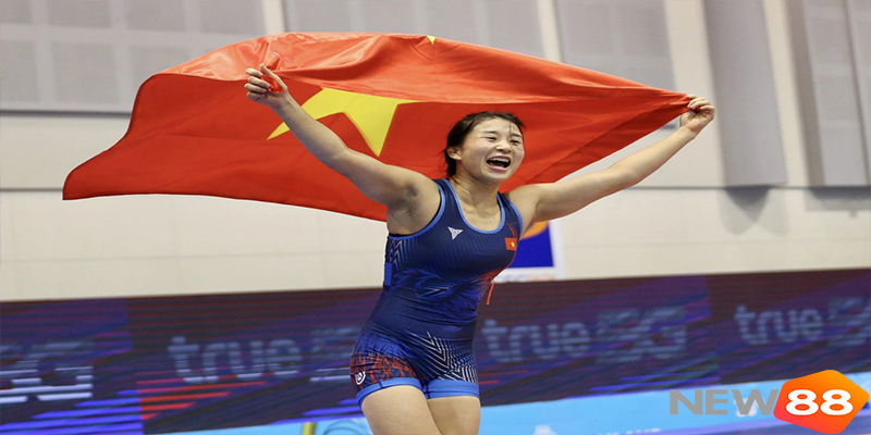 3 Chị Em Đô Vật Tự Do Lập Kỷ Tích Lịch Sử Tại SEA Games 33 7 Mỹ Trang thắng chớp nhoáng chỉ sau 37 giây